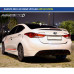 tuix led trunk lid spoiler set hyundai elantra 2010-15